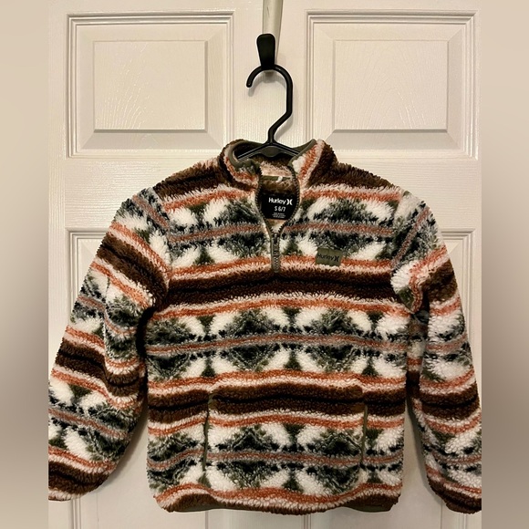 Hurley Other - Girls Hurley fleece pull over size 6/7